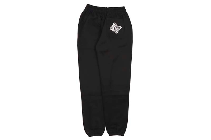 SB STUDIOS SB セットアップ黒 スウェットパンツ ロゴプリント W SB STUDIOS SB セットアップ黒 スウェットパンツ ロゴプリント W