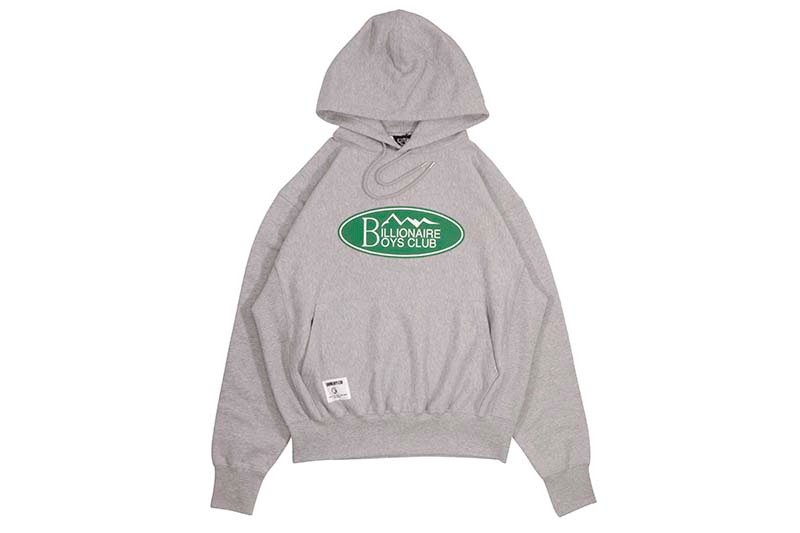 MANASTASH X BBC MOUNTAIN LOGO HOODIE (792-4231006-020:GRAY) BBCJP245K002