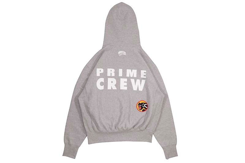 MANASTASH X BBC MOUNTAIN LOGO HOODIE (792-4231006-020:GRAY) BBCJP245K002