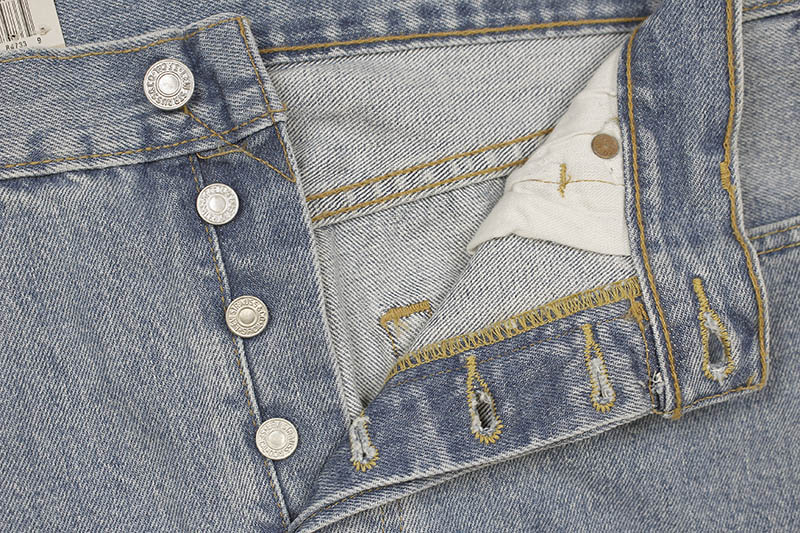 LEVI'S 501 ORIGINAL-FIT STRAIGHT LEG DENIM PANTS (0134:LIGHT