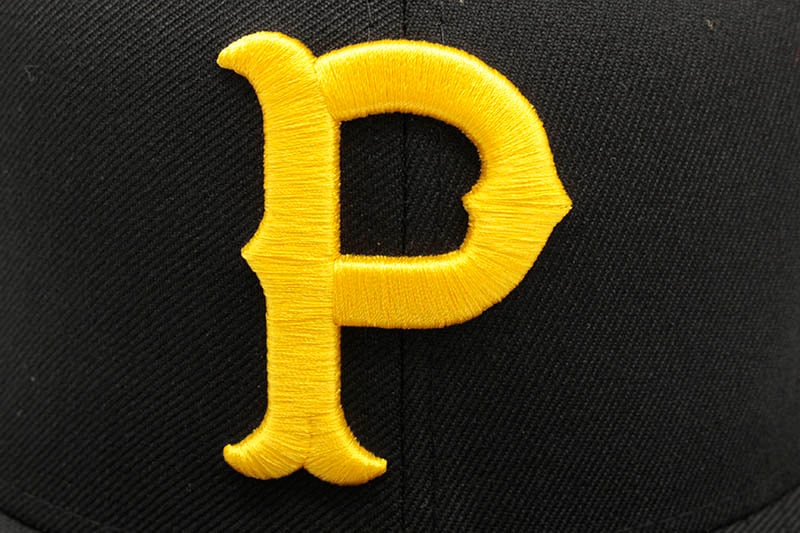 NEW ERA PITTSBURGH PIRATES 59FIFTY FITTED CAP (1925 FORBES FIELD WORLD CHAMPIONS PATCH/BLACK)