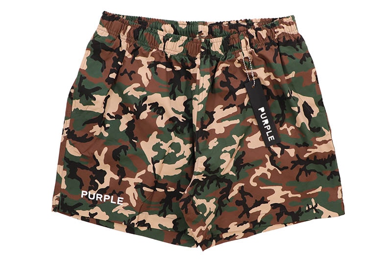 PURPLE BRAND ALL ROUND SHORTS (WOODLAND)
