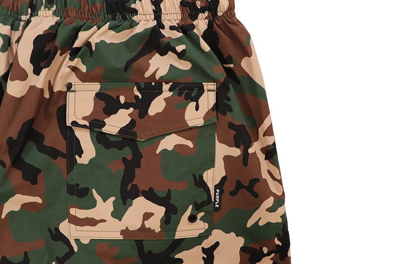 PURPLE BRAND ALL ROUND SHORTS (WOODLAND)