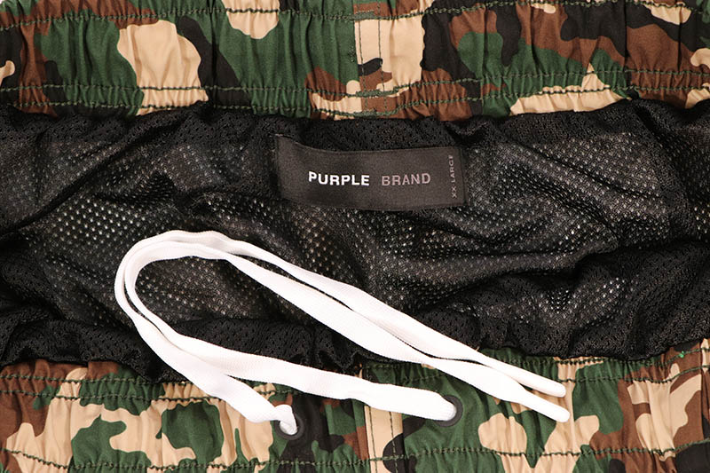 PURPLE BRAND ALL ROUND SHORTS (WOODLAND)