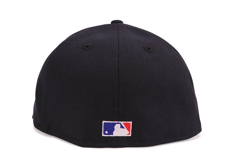 NEW ERA NEW YORK HIGHLANDERS 59FIFTY FITTED CAP (YANKEES 50TH YEAR SIDE PATCH/GREY UNDER VISOR/NAVY) 70945479