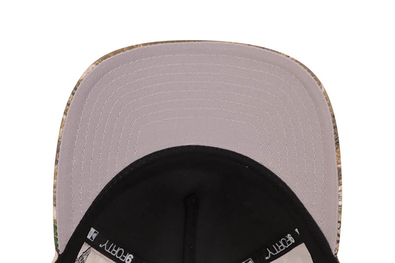 NEW ERA X WARREN LOTAS NEW YORK METS 9FORTY AF M-CROWN ADJUSTABLE CAP (WL LOGO SIDE PATCH/GREY UNDER VISOR/REALTREE CAMO)