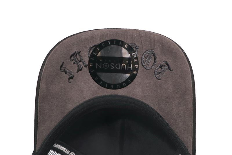 HUDSON OUTERWEAR V2 DIAMOND 777 SUEDE TRUCKER HAT (CD0359:BLACK