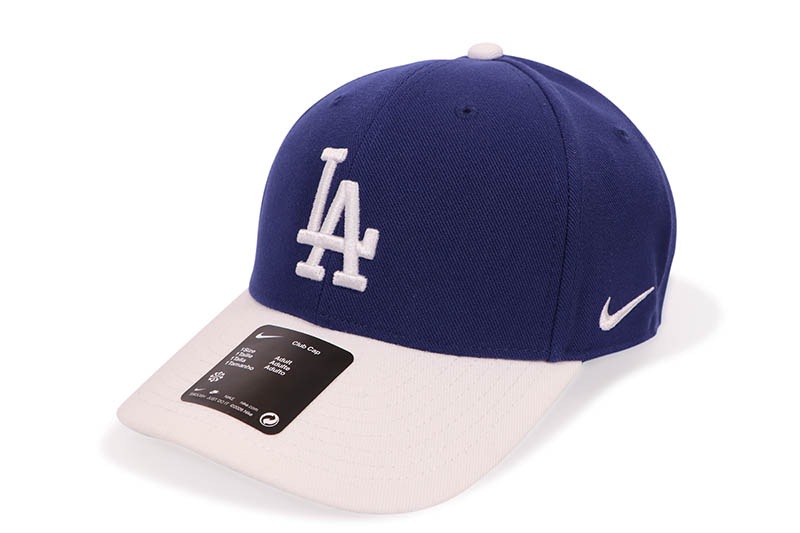 NIKE LOS ANGELES DODGERS DRI-FIT CLUB STRUCTURED CAP (NB11-194R-LD-3YB:LOYAL BLUE/WHITE)