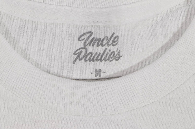UNCLE PAULIE'S HEART LONG SLEEVE T-SHIRT (WHITE)