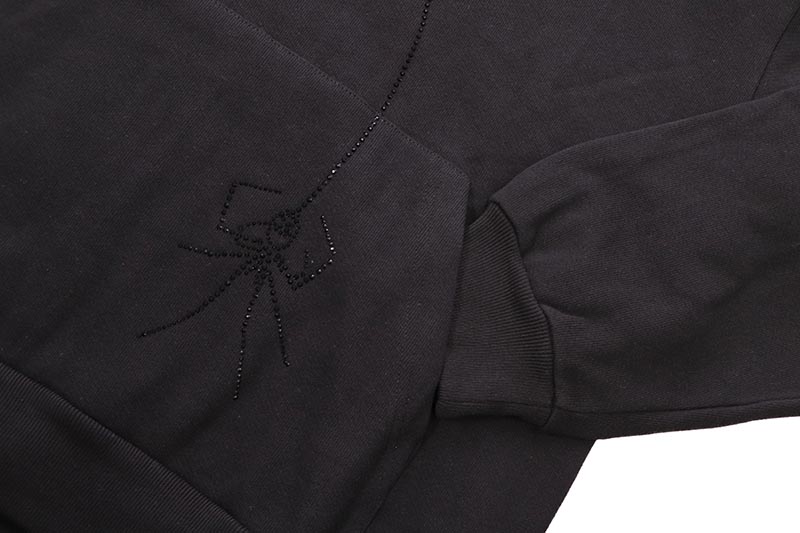 SP5DER WAIT RHINESTONE HOODIE | Brand,S-Z,SP5DER