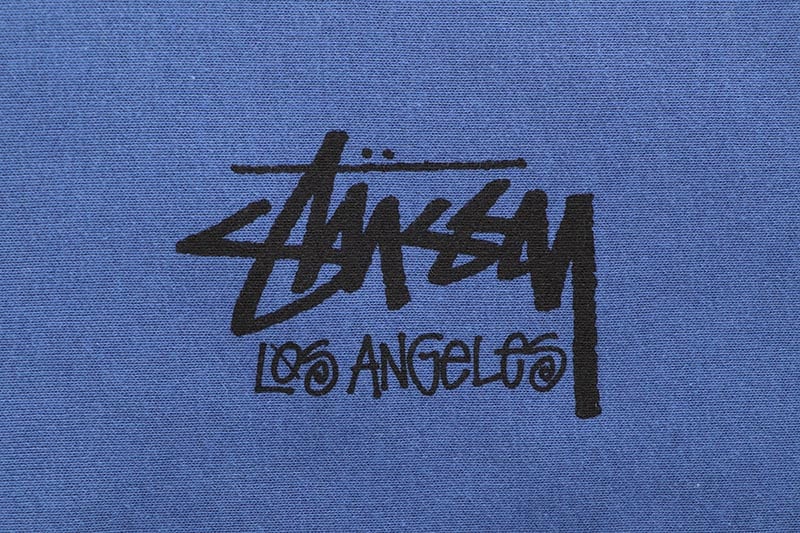 STUSSY STOCK LOS ANGELES CREW SWEAT (BLUE) | Brand,S-Z,STUSSY