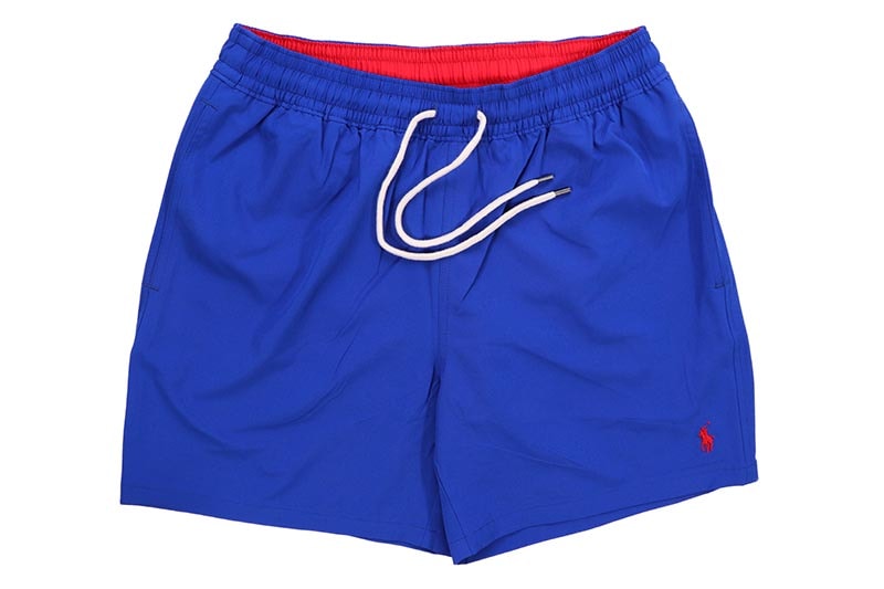 POLO RALPH LAUREN 5.75-INCH TRAVELER CLASSIC SWIM TRUNK (710840302003:RUGBY ROYAL)