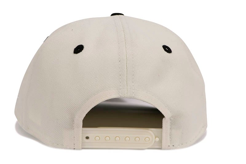 UNCLE PAULIE'S NEW ERA RETRO CROWN 9FIFTY SNAPBACK CAP (CREAM/BLACK)