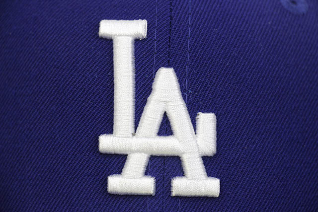 NEW ERA LOS ANGELES DODGERS 59FIFTY FITTED CAP (1988 WORLD SERIES SIDE PATCH/BLUE)