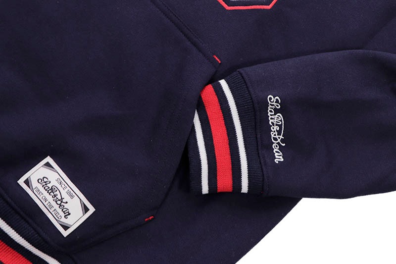 STALL AND DEAN COLD AS ICE HOODIE (SND1326:NAVY)