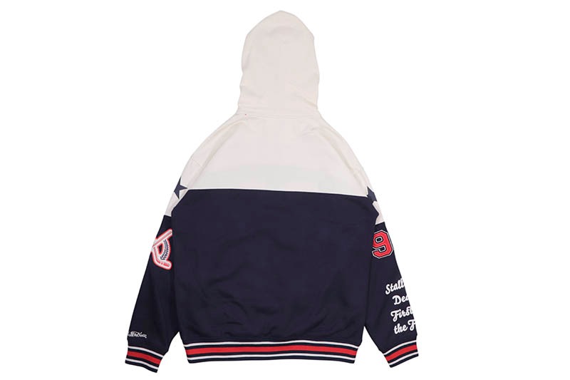STALL AND DEAN COLD AS ICE HOODIE (SND1326:NAVY)