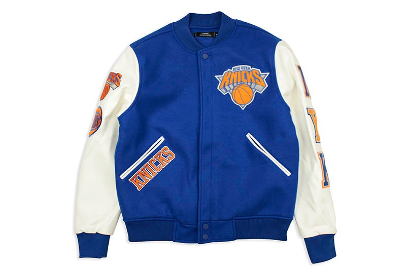 PRO STANDARD NEW YORK KNICKS VARSITY JACKET (BNK651671)