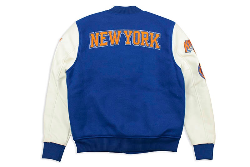 PRO STANDARD NEW YORK KNICKS VARSITY JACKET (BNK651671)