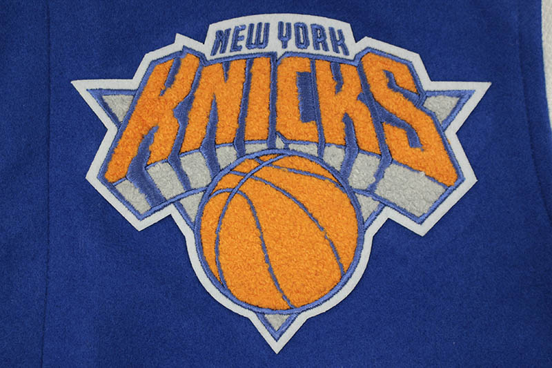 PRO STANDARD NEW YORK KNICKS VARSITY JACKET (BNK651671)