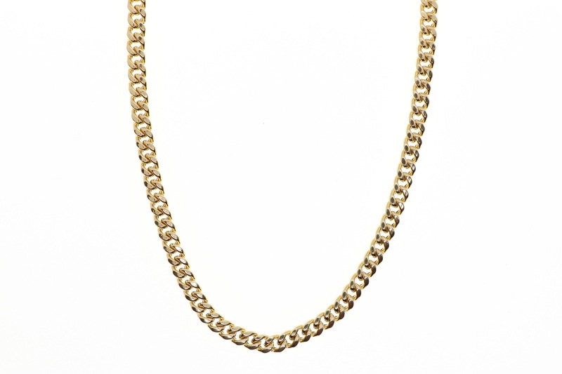 10K CUBAN CHAIN 24INCH