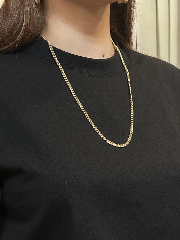 10K CUBAN CHAIN 24INCH