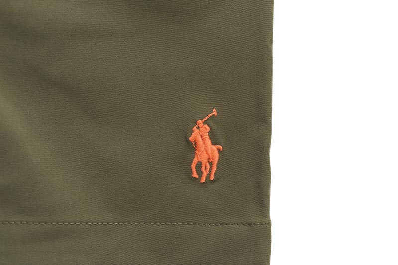 POLO RALPH LAUREN 5.75-INCH TRAVELER CLASSIC SWIM TRUNK (710957782002:NEW OLIVE)