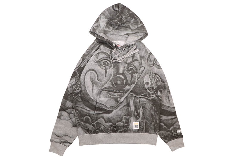PRO CLUB X MISTER CARTOON "TATTOO" PULLOVER HOODIE (HEATHER GRAY) PCT3003