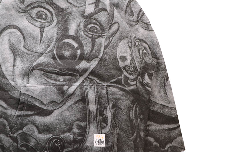 MISTER CARTOON TATTOO PULLOVER セットアップ PRO CLUB X MISTER CARTOON 