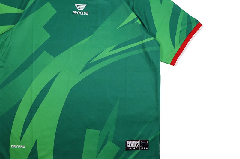 PRO CLUB DRYPRO POLO SOCCER JERSEY (GREEN) 63PC0202