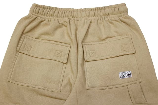 PRO CLUB HEAVYWEIGHT FLEECE CARGO PANTS (KHAKI)