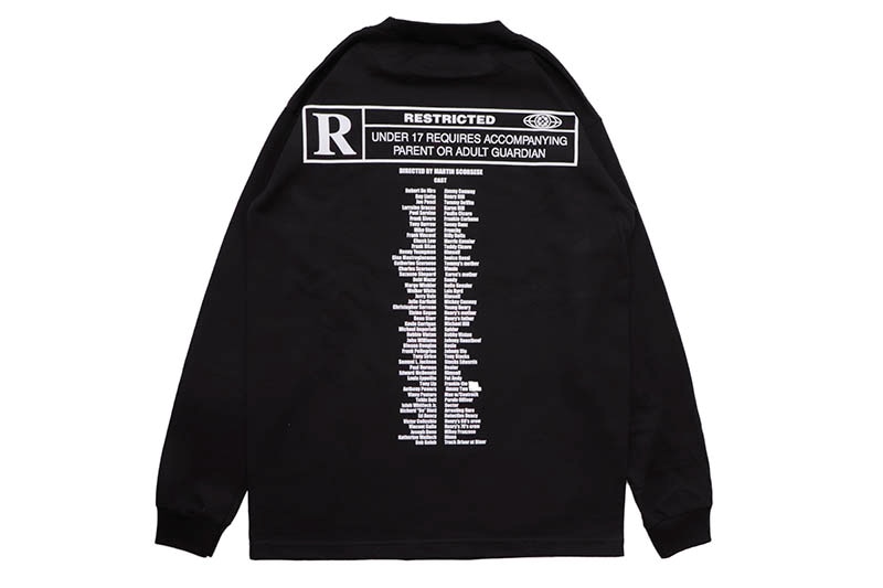 JEFFERSONS GOODFELLAS HEAVYWEIGHT LONG SLEEVE T-SHIRT (BLACK