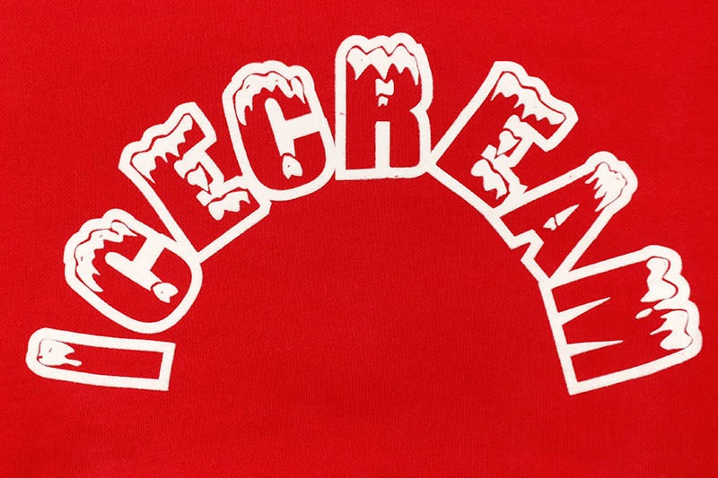 ICECREAM ARCH HOODIE (401-8302:TANGO RED)
