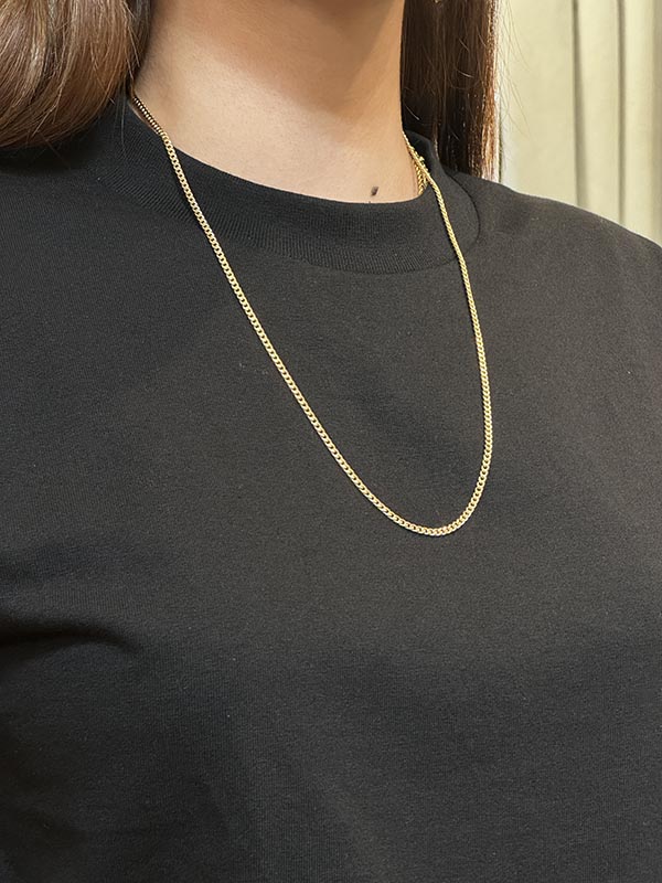 10K CUBAN CHAIN 24INCH