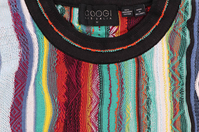 COOGI LIGHT WEIGHT SWEATER KNIT TEE (CT25204:MULTI) | Brand