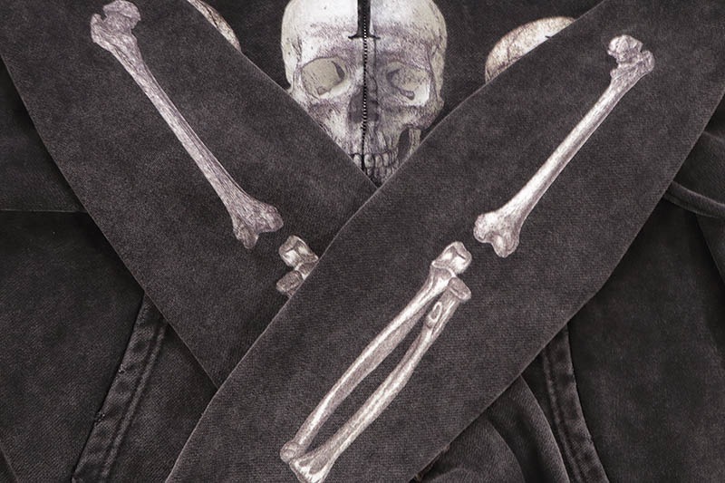 FLOOR 914 SKULL SET (BLACK WASH)