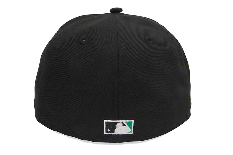 NEW ERA SEATTLE MARINERS 59FIFTY FITTED CAP (40TH ANNIVERSARY CUSTOM SIDE PATCH/GREEN UNDER VISOR/BLACK) 70791921