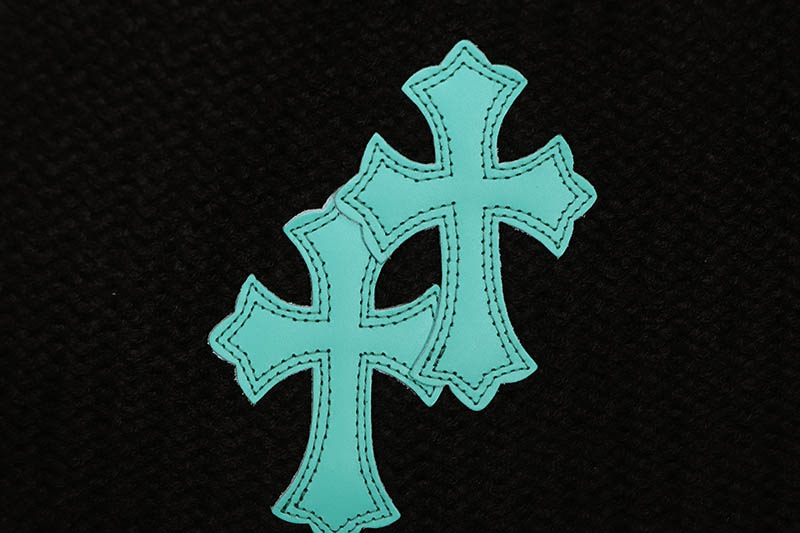 ADVANCE LOW GAUGE CROSS PATCH BEANIE (BLACK/TIFFANY BLUE) ARS-5006