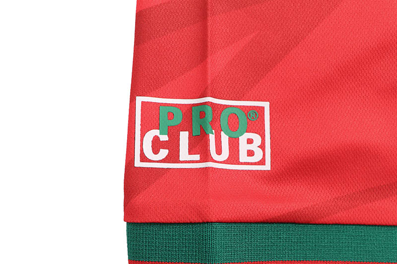 PRO CLUB DRYPRO V-NECK SOCCER JERSEY (RED) 63PC0201