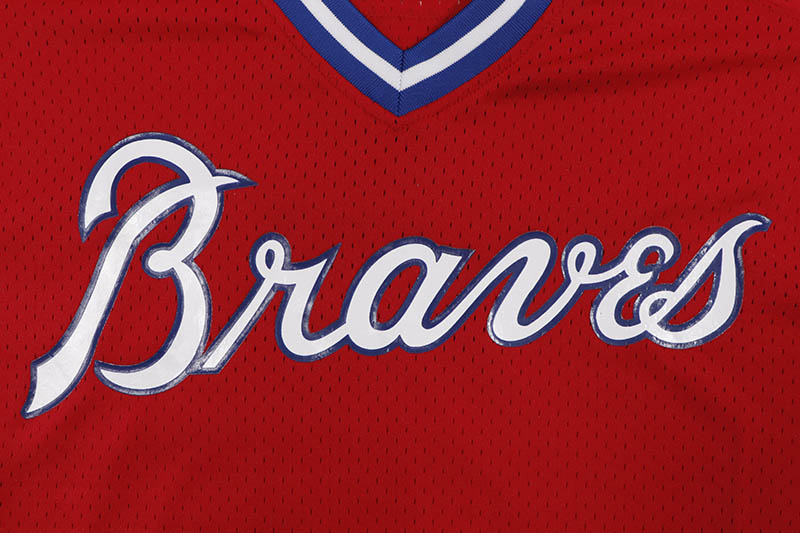 MITCHELL & NESS AUTHENTIC MESH BP JERSEY (ATLANTA BRAVES/1980:DALE