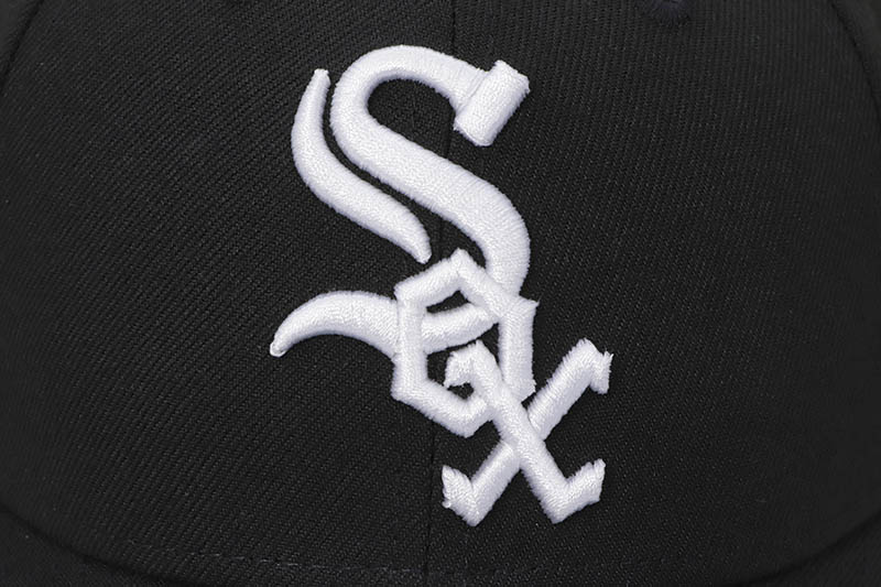 NEW ERA CHICAGO WHITE SOX 9FORTY ADJUSTABLE CAP (BLACK) 13562135 14525043