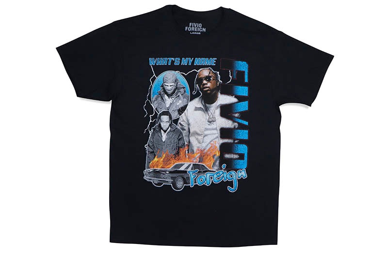 FIVIO FOREIGN WHAT'S MY NAME S/S T-SHIRT (BLACK)