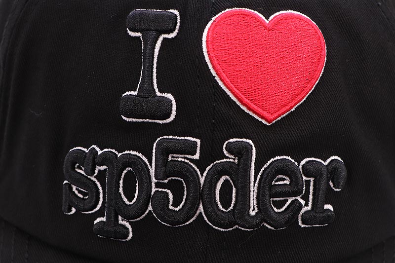 SP5DER SOUVENIR 6-PANEL HAT (BLACK) | Brand,S-Z,SP5DER