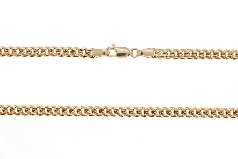 10K CUBAN CHAIN 22INCH