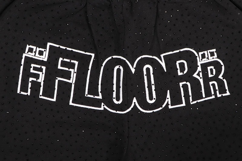 FLOOR 914 VVS SET (BLACK RHINESTONE)