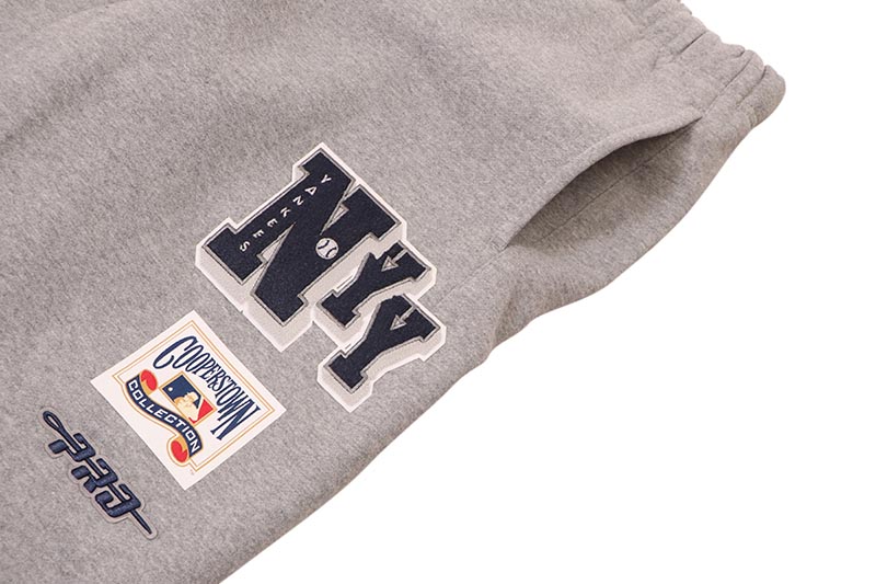 PRO STANDARD NEW YORK YANKEES BEST OF SWEATPANTS (LNY4315282-DHG:DARK HEATHER GRAY)