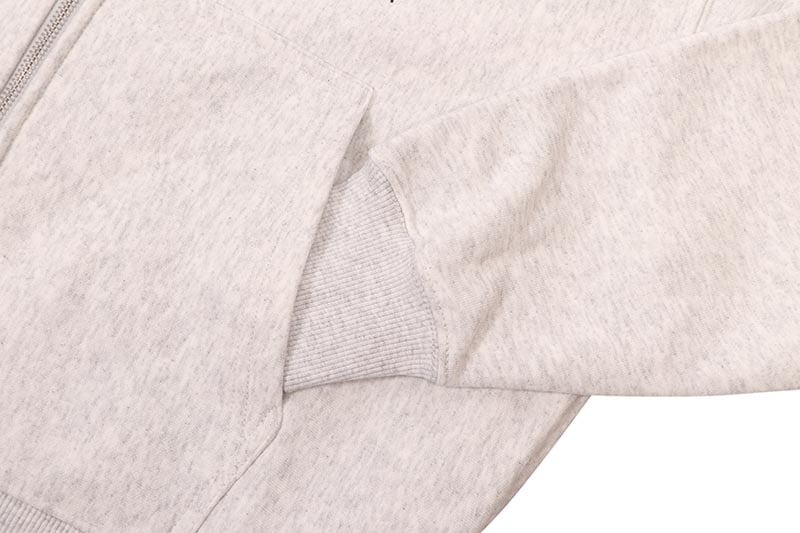 STUSSY STOCK DSM NEW YORK ZIP HOOD (ASH HEATHER) | Brand,S-Z