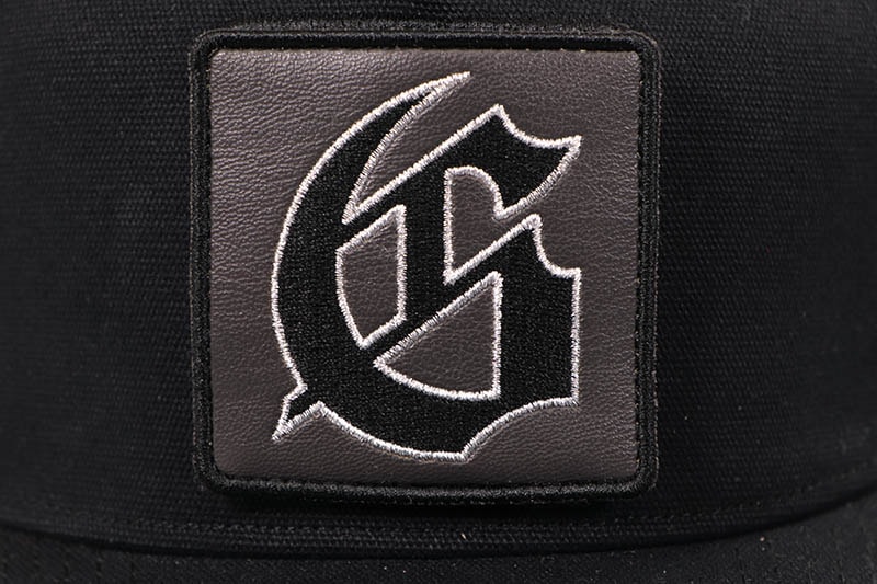 GODSPEED MOOD TRUCKER HAT II (BLACK INTERCHANGEABLE PATCHES)