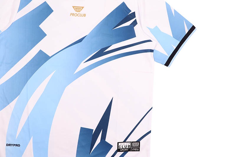 PRO CLUB DRYPRO V-NECK SOCCER JERSEY (BLUE) 63PC0201