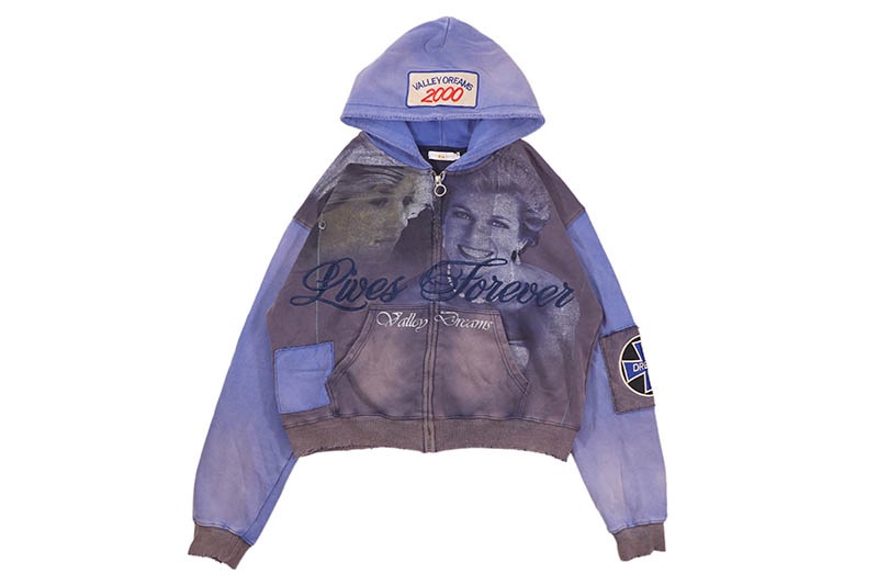 VALE QUEEN ZIP UP HOODIE