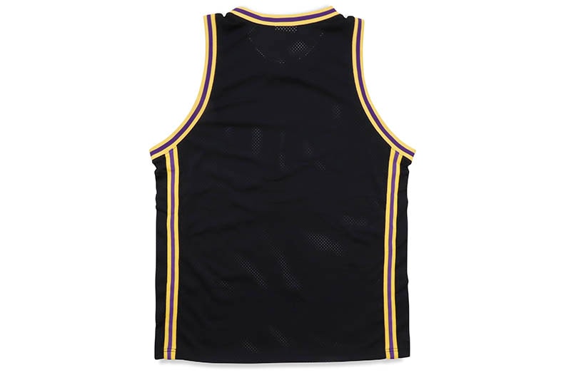 PRO CLUB RETRO BASKETBALL JERSEY (BLACK/GOLD) 03PC0201